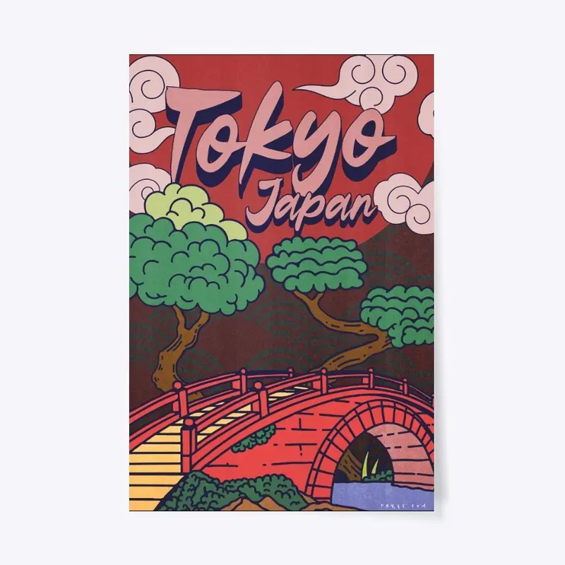 Tokyo Japan Poster